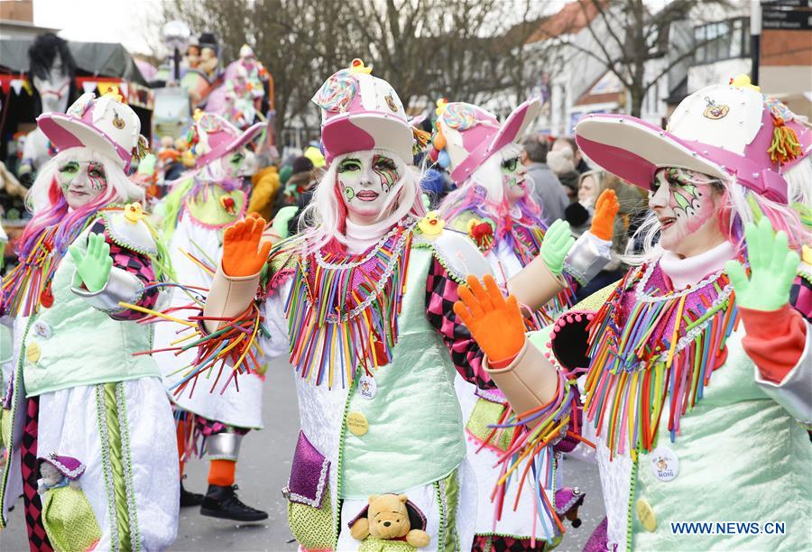 BELGIUM-AALST-CARNIVAL-PARADE
