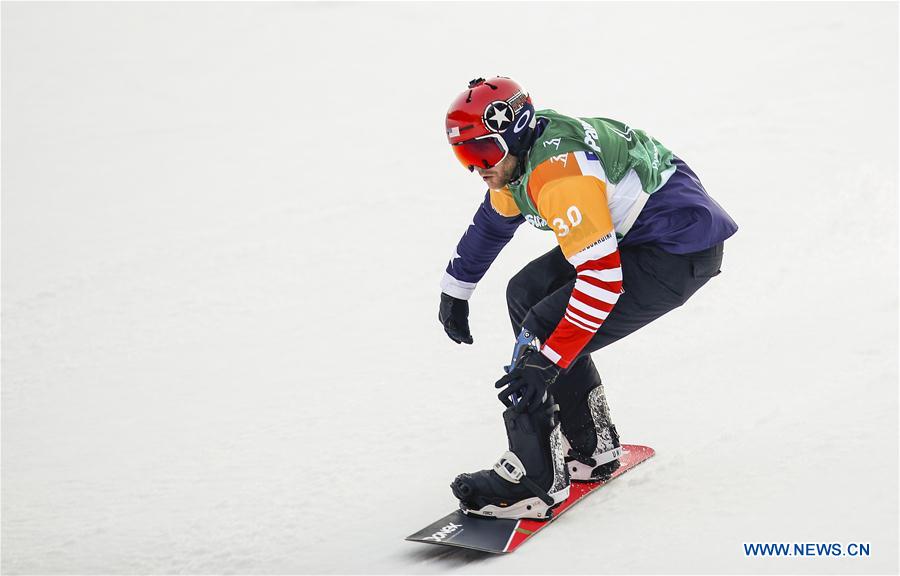 (SP)OLY-PARALYMPIC-SOUTH KOREA-PYEONGCHANG-SNOWBOARD-MEN'S CROSS-FINALS