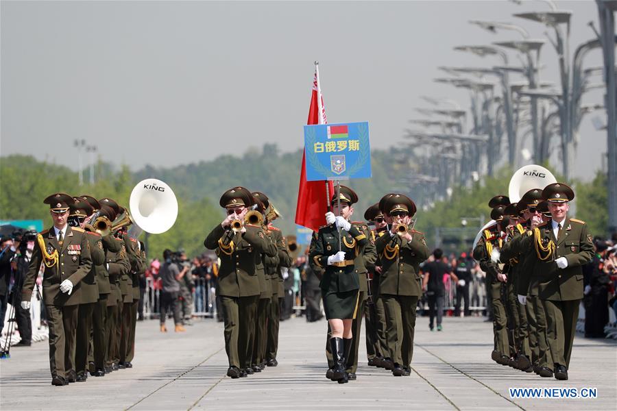 CHINA-BEIJING-SCO-MILITARY BAND FESTIVAL-PARADE (CN)