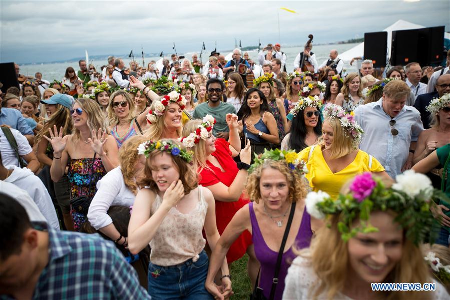 U.S.-NEW YORK-SWEDISH MIDSUMMER FESTIVAL