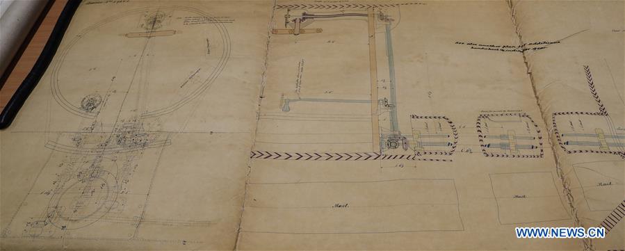 BRITAIN-NEWCASTLE-WARSHIP-NEWLY DISCOVERED PLANS