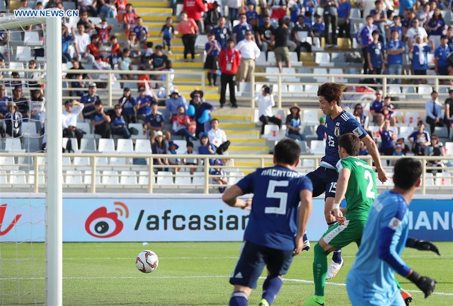 (SP)UAE-ABU DHABI-SOCCER-AFC ASIAN CUP 2019-GROUP F-JPN VS TKM