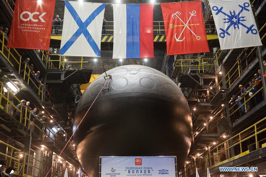 RUSSIA-ST. PETERSBURG-SUBMARINE-VOLKHOV