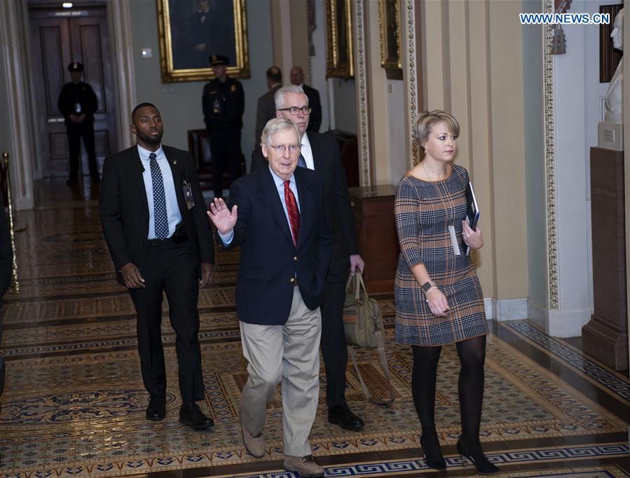 U.S.-WASHINGTON D.C.-TRUMP-IMPEACHMENT TRIAL-SENATE