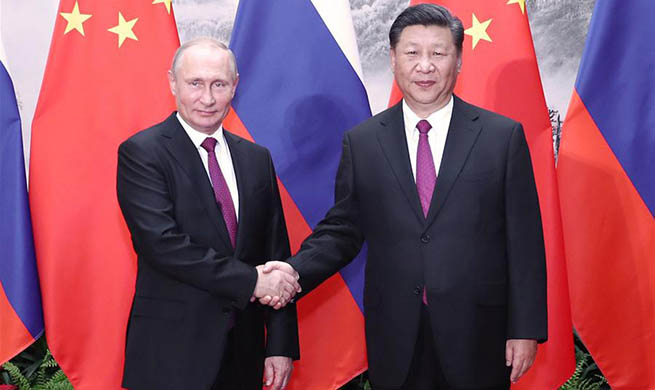 Xi, Putin agree to promote greater development of China-Russia
ties at high level