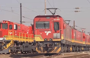 China's top train maker CRRC supplies locomotives to South Africa