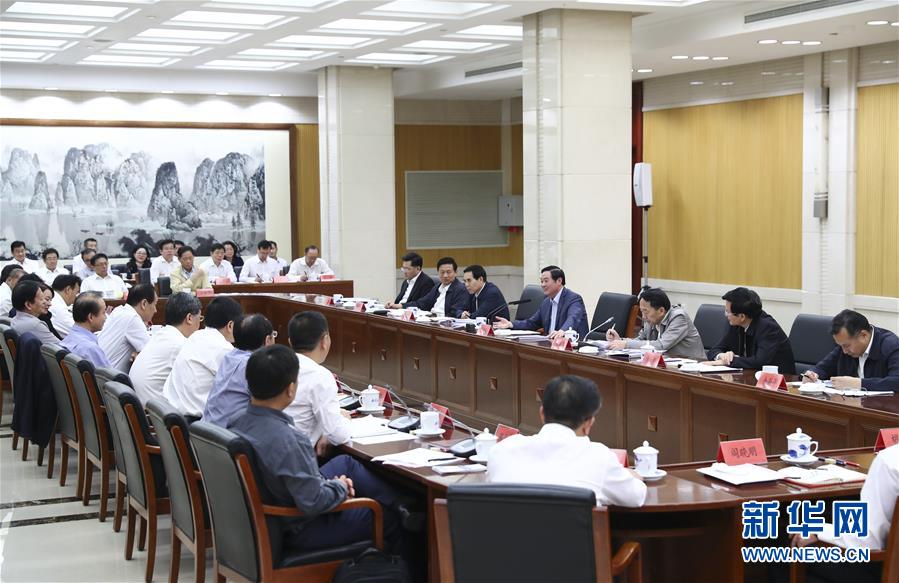 9月21日，中宣部在北京召開中央媒體駐外機構(gòu)外宣工作座談會。中共中央政治局委員、中央書記處書記、中宣部部長劉奇葆出席座談會并講話。新華社記者 謝環(huán)馳 攝 