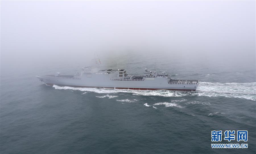 （新華全媒頭條&middot;人民海軍70年&middot;圖文互動(dòng)）（5）奏響新時(shí)代海上和平樂章&mdash;&mdash;人民海軍成立70周年海上閱兵活動(dòng)紀(jì)實(shí)