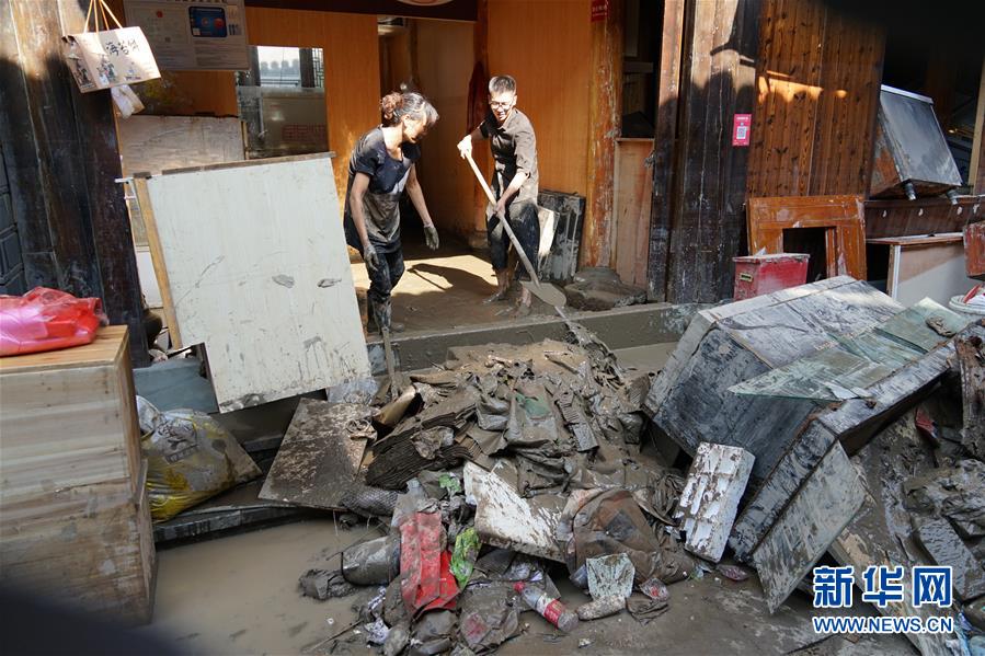 （關注&ldquo;利奇馬&rdquo;&middot;圖文互動）（4）古城洪災 八方馳援&mdash;&mdash;洪水災害下的浙江臨?，F場目擊