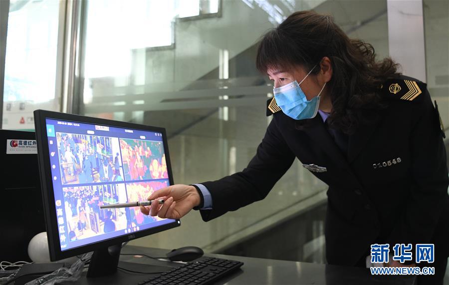 （聚焦疫情防控）（7）武漢站重啟日： 1.2萬名湖北鄉親坐高鐵回家