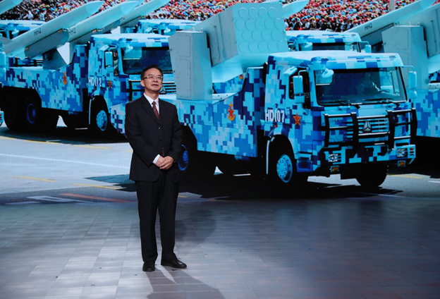 我們武器裝備讓大家自豪地說東風快遞，使命必達