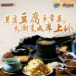 莫道豆腐平常菜，大廚烹成席上珍