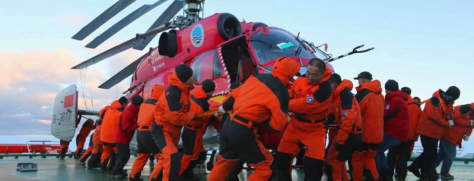 &ldquo;雪龍&rdquo;號科考隊(duì)員的日常生活