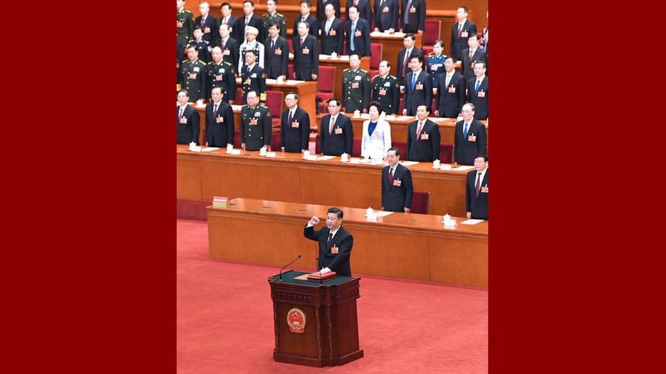 習近平當選國家主席、中央軍委主席