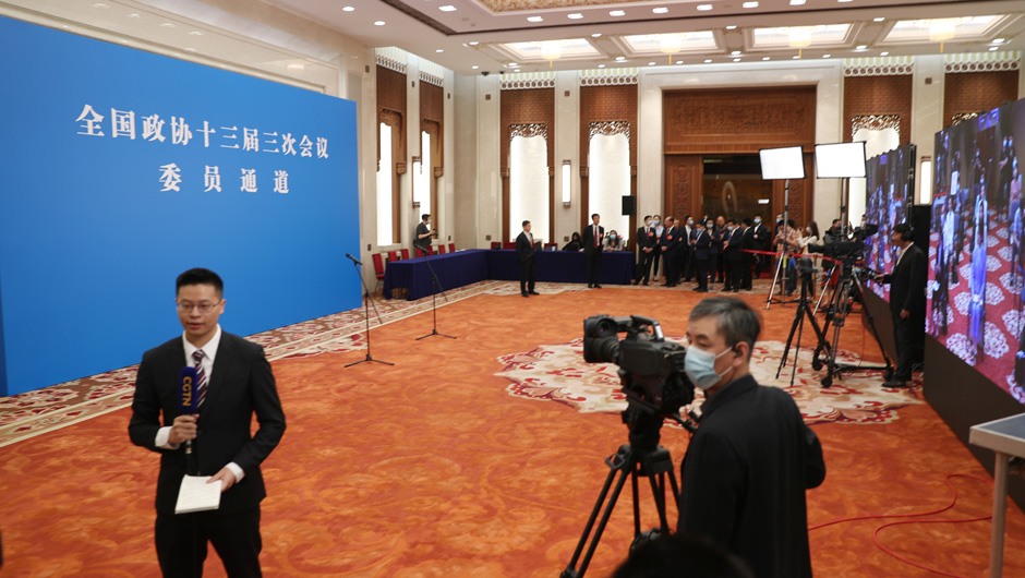 &ldquo;委員通道&rdquo;現場