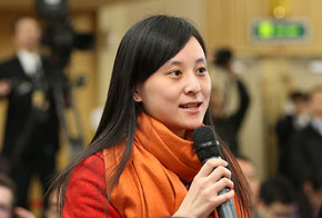 深圳衛視記者提問