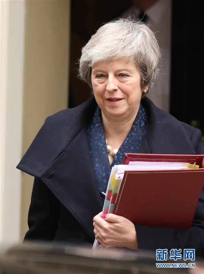 (國際)(1)英國首相特雷莎·梅面臨黨內不信任投票