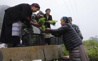 &ldquo;八一&rdquo;禮物，飛向云端哨所