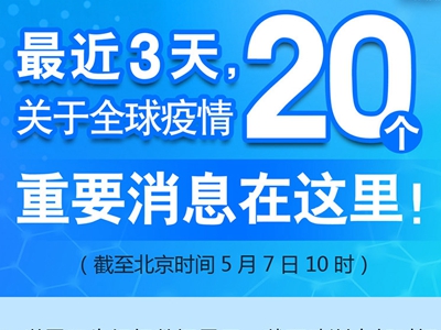 【圖解】最近3天，關(guān)于全球疫情20個重要消息在這里！